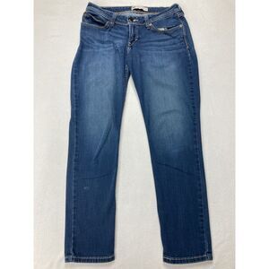 Levis Blue Low Rise Skinny Fit Bold Curve Stretch Denim Jean Womens 31x28